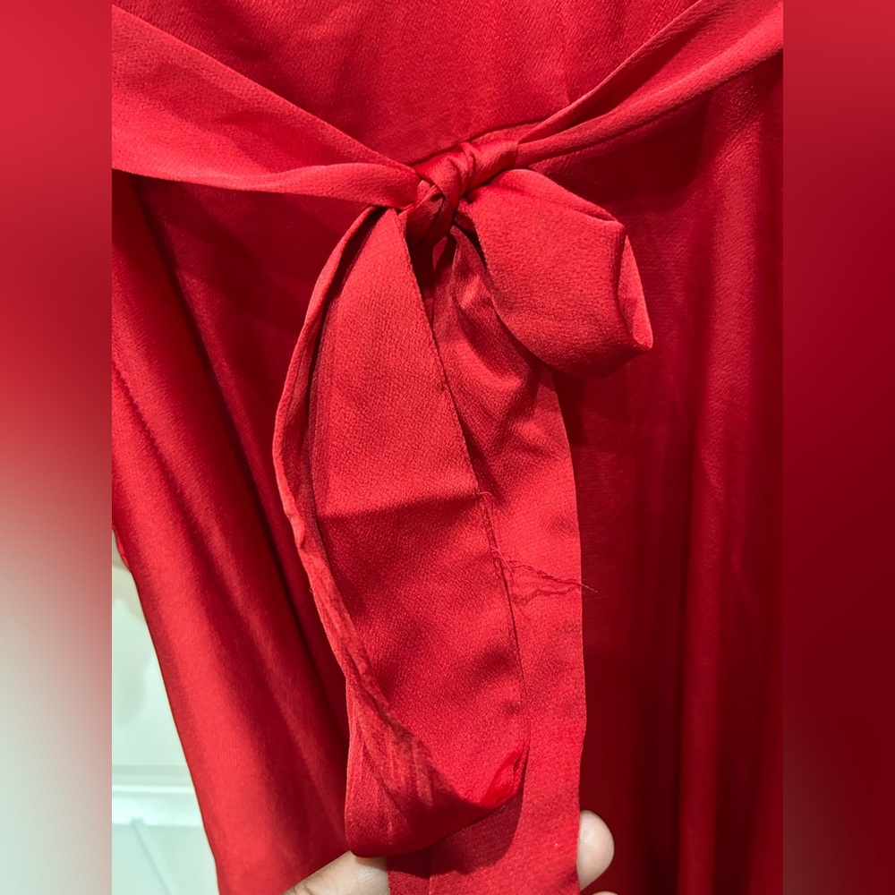 Vince Camuto Elegant Red Women's Dress-XL - Picture 5 of 6